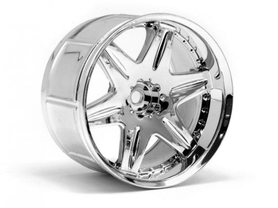 HPI LP32 Wheels - Work LS406 Chrome - 1 Pair