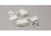 Receiver and Battery Box Kyosho Inferno MP9-MP10 - White