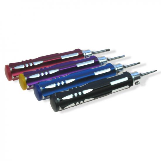 J Perkins Hex Driver Set Adjustable Length 1.5-3mm (X4)