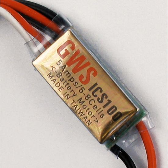 GWS Ics-100 Indoor Speed Con (5A) 5-8 Cells Bec