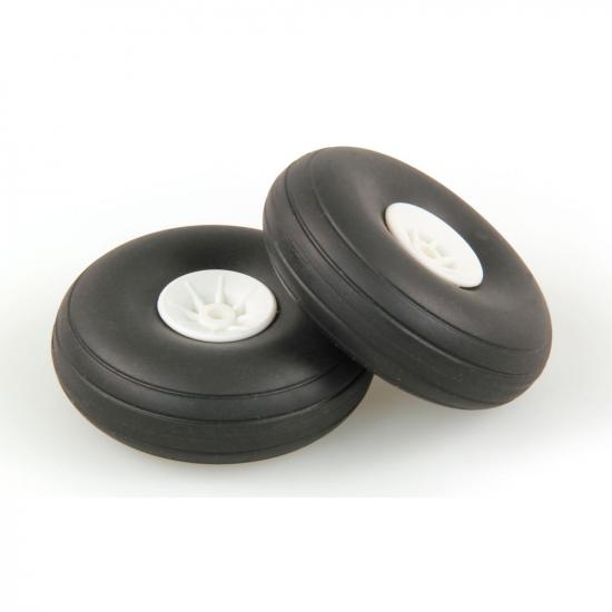 J Perkins JP 2.1/4Ins - (56mm) White Wheels (2)