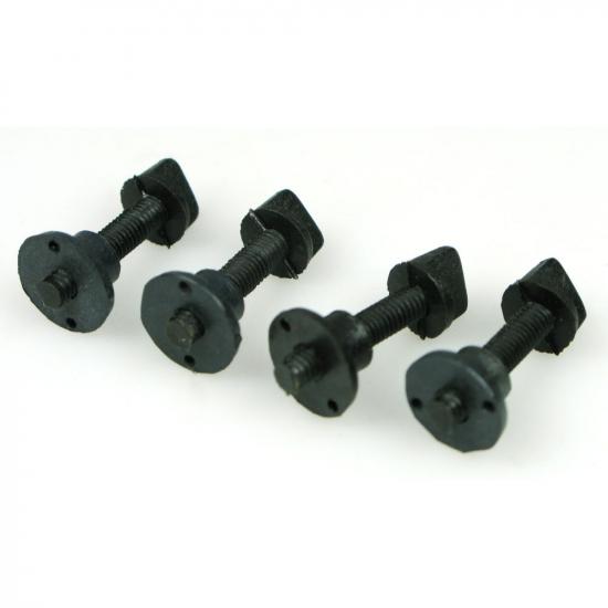 J Perkins Uni.Nylon Wing Bolts And Nut Set 4 X 20mm (4)