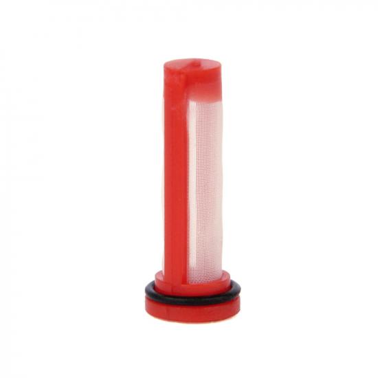 J Perkins Fuel Filter Anodised Red