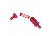 J Perkins Fuel Filter Anodised Red