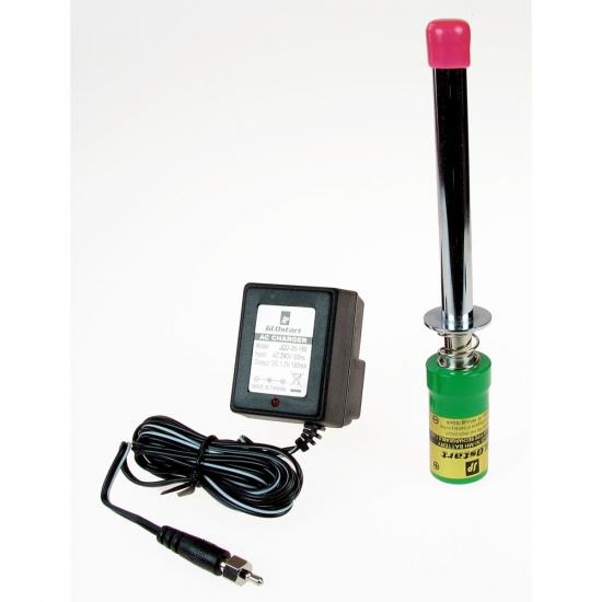 J Perkins Glo-Start Clip(L) 2400Mah Nimh+Charger (3Pin)