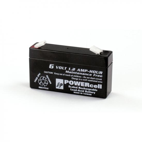 J Perkins 6V 1.2Ah Powercell Gel Battery