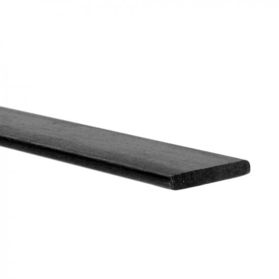 J Perkins Carbon Fibre Batten/Strip 1.0mmx5.0mm X 1Mt