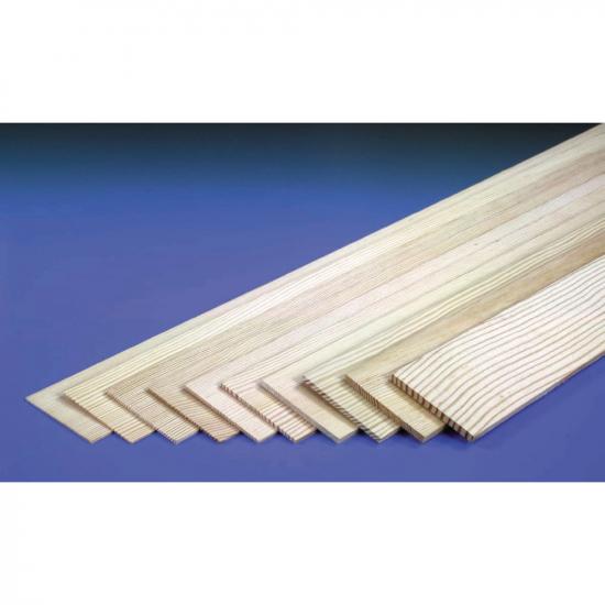 J Perkins 3/32 X 3 X 36 Sheet Spruce