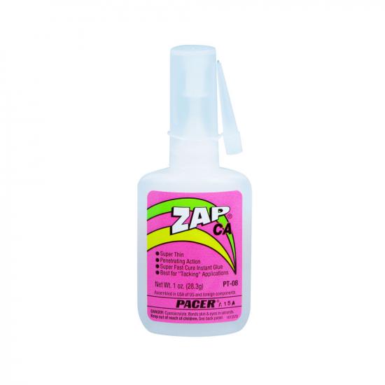 ZAP CA 1oz (12) PT08 (THIN)