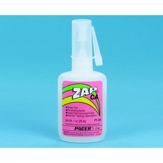 ZAP CA 1oz (12) PT08 (THIN)