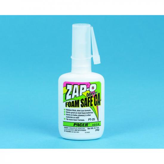 PT25 Zap-O Foam Safe CA .7oz (6 Pack)