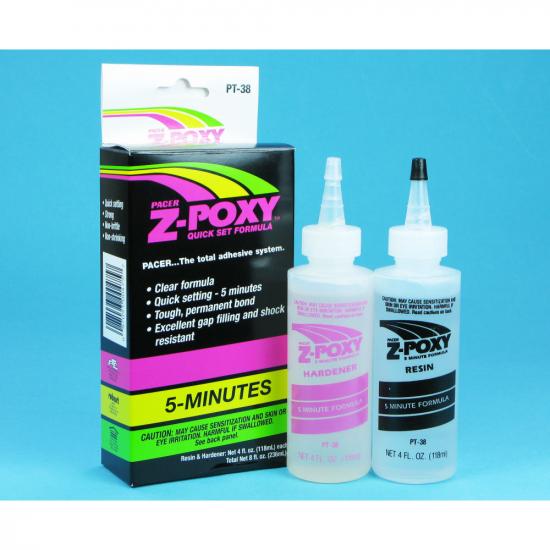 Z-POXY 5-MIN 8oz (6) PT38