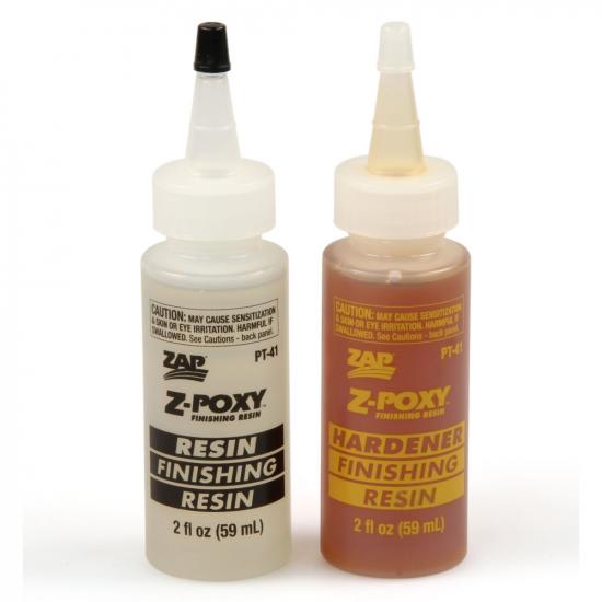 Zap Z-Poxy Finishing Resin 4Oz (6) Pt41