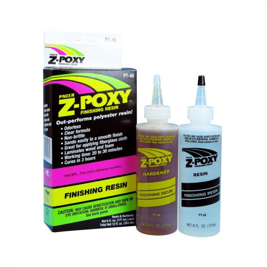 Zap Z-Poxy Finishing Resin 12Oz (6) Pt40