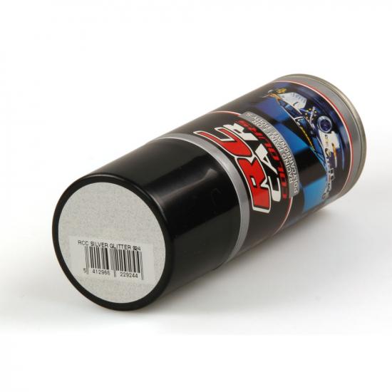 J Perkins RC Car Spray Silver Glitter (924)(150Ml) ** CLEARANCE **