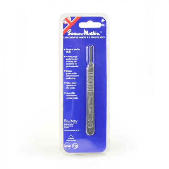 Swann Morton Surgical Handle No 4 + 26 Blades Metal