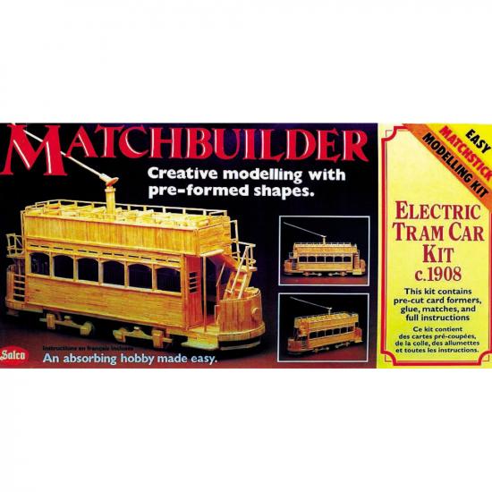 J Perkins Matchbuilder Tram Car