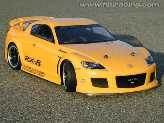 Mazda RX-8 Mazdaspeed Bodyshell (190mm Clear)