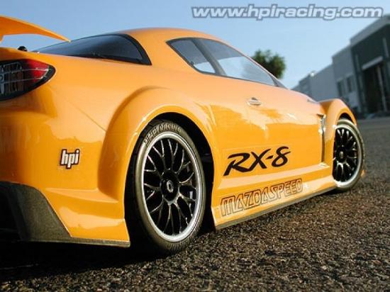 Mazda RX-8 Mazdaspeed Bodyshell (190mm Clear)