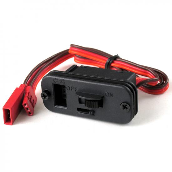 EnErG Pro Jr Switch Harness+Fus. Charge Mount Plate