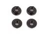 Associated M4 Serrated Nuts 