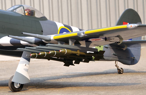 Black Horse Hawker Typhoon 1B ARTF