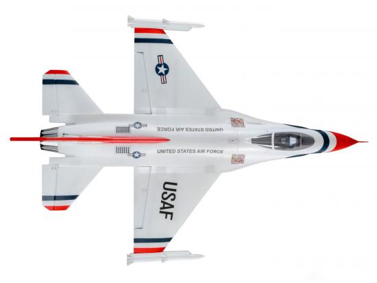 E Flite F-16 Thunderbirds 70mm EDF Jet AS3X - BNF Basic