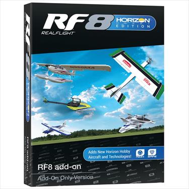 RealFlight 8 RF8 Horizon Hobby Edition - Software Only (Includes Free Upgrade to RF9)