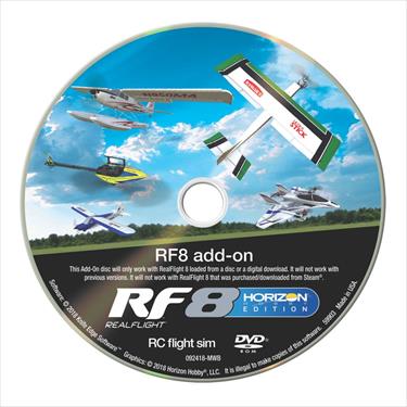 RealFlight 8 RF8 Horizon Hobby Edition - Software Only (Includes Free Upgrade to RF9)