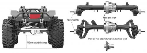 Redcat RC Scout II Crawler Gen8 - Blue