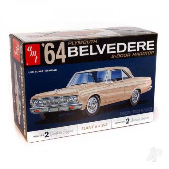 AMT 1964 Plymouth Belvedere (w/Straight 6 Engine) 2T