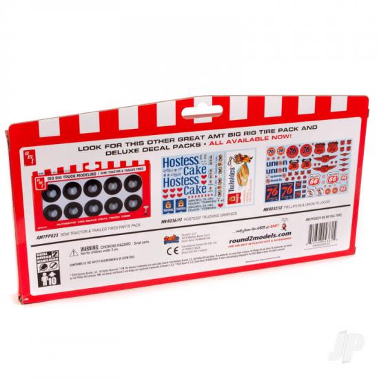 AMT Semi Truck Tall Tires Pack