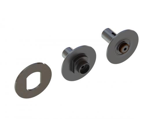 ARAC9101 Arrma Slipper Plate + Hub Set