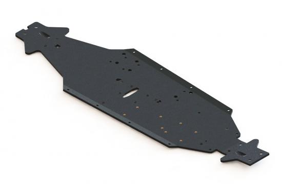 ARAC3738 Arrma Aluminium Chassis Lwb (Black)