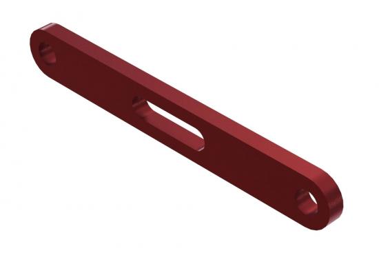 ARAC9075 Arrma Aluminium Rr Suspension Mount (Red) (1Pc)