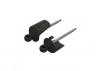 ARAC9090 Shock Shaft Eyelet/Spring Perch Set RR(2)