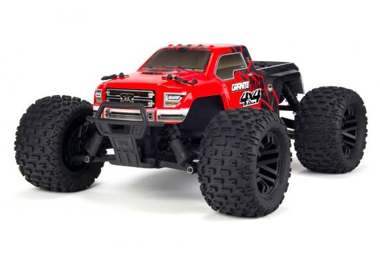 ARAC3336 Arrma Body Painted Decal Trim Red Granite 4X4 Mega