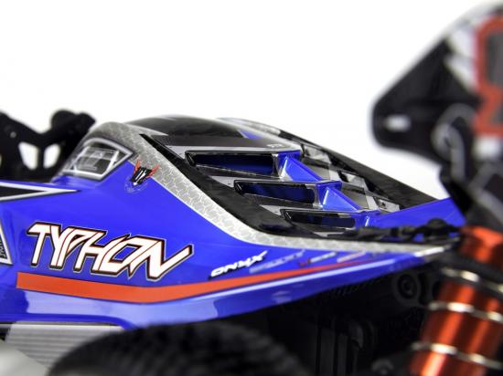 ARAC3323 Arrma Body Blue Painted W/Decals Typhon 6S BLX