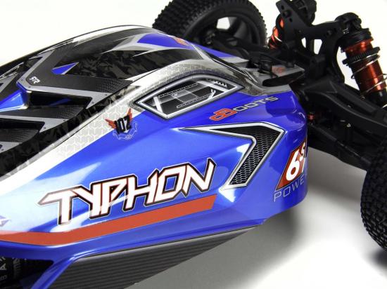 ARAC3323 Arrma Body Blue Painted W/Decals Typhon 6S BLX