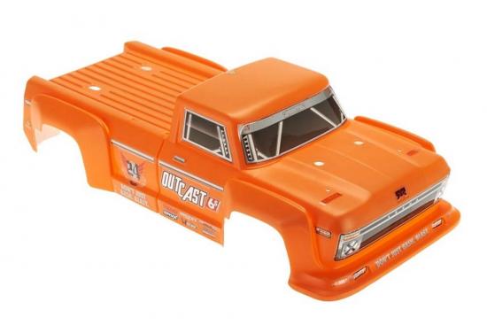 ARAC3312 Arrma Body Orange Outcast 6S