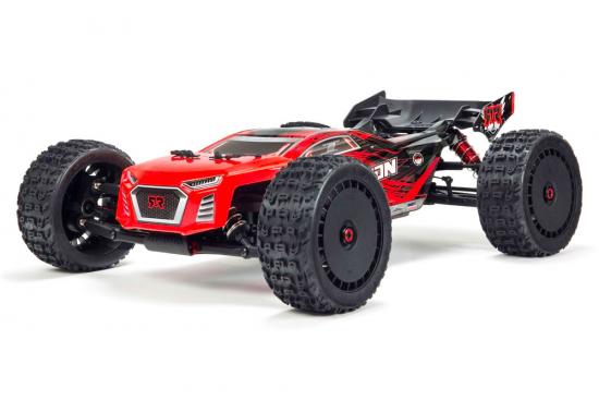 ARAC3324 Arrma Body Red/Black Painted W/Decals Talion 6S BLX