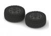 ARAC9422 Arrma DBoots Sidewinder 2 SC 6S Tyre Set Glued (Black) (2Pcs) ** CLEARANCE **