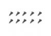 ARAC9723 Arrma Button Head Cross Self Tap Screw M3X6mm (10)