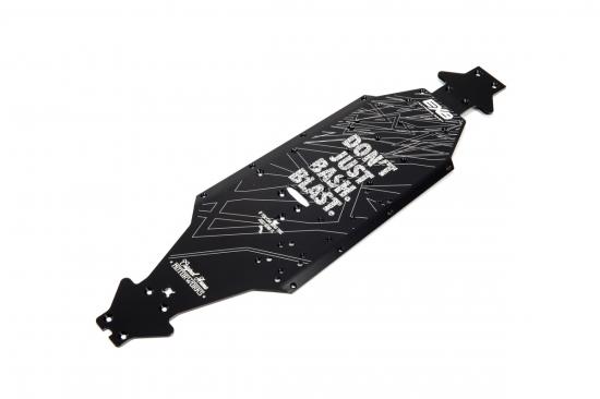 Aluminium Chassis CNC 7075 T6 XLWB Black