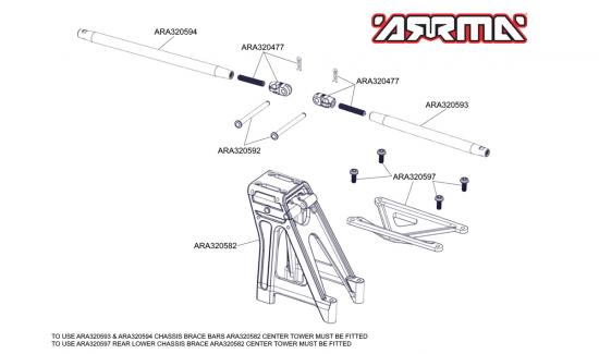 Rear Lower Chassis Brace