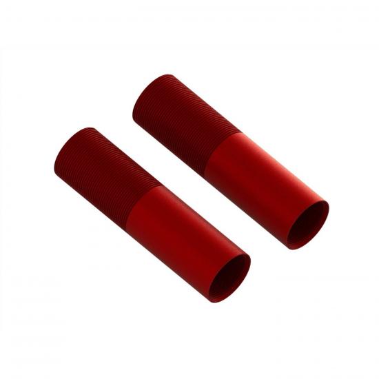 Aluminium Shock Body 24x88mm (Red) (2)