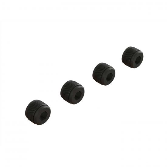 Hub Nut (Black) (4)