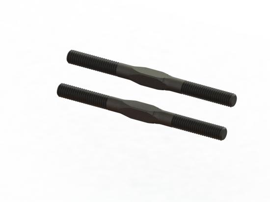Steel Turnbuckle M5x65mm (Black) (2)