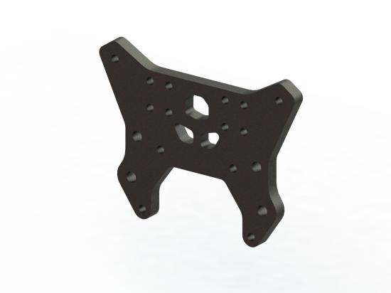 Aluminium Front Shock Tower (Black)