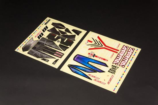 Arrma Limitless Clear Bodyshell With Decal Sheet